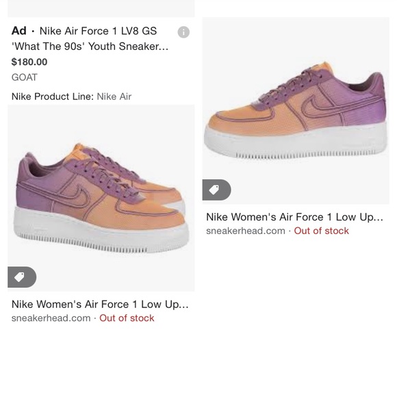 Nike Air Force 1 Low Upstep BR Sz. 6.5 - Picture 3 of 9